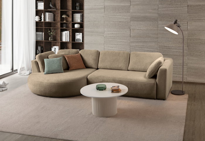 Atelier Del Sofa Venezia Left - Marrón